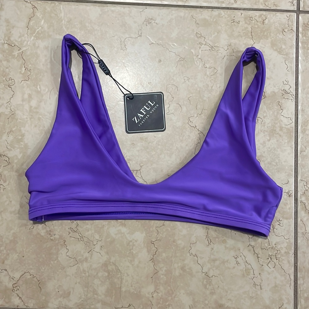 Zaful size medium bikini top